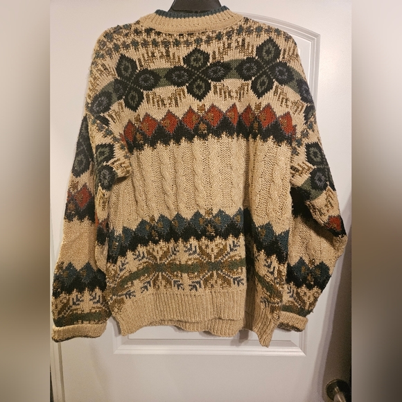Vintage 70s 80s Men's Prima Sweater Large - Picture 2 of 6